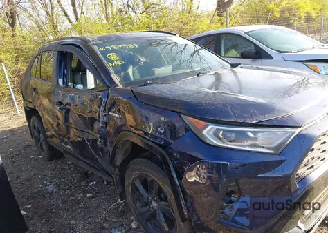 2020 Toyota Rav4 Hybrid Xse from USA, damaged, VIN 2T3EWRFV4LW076302